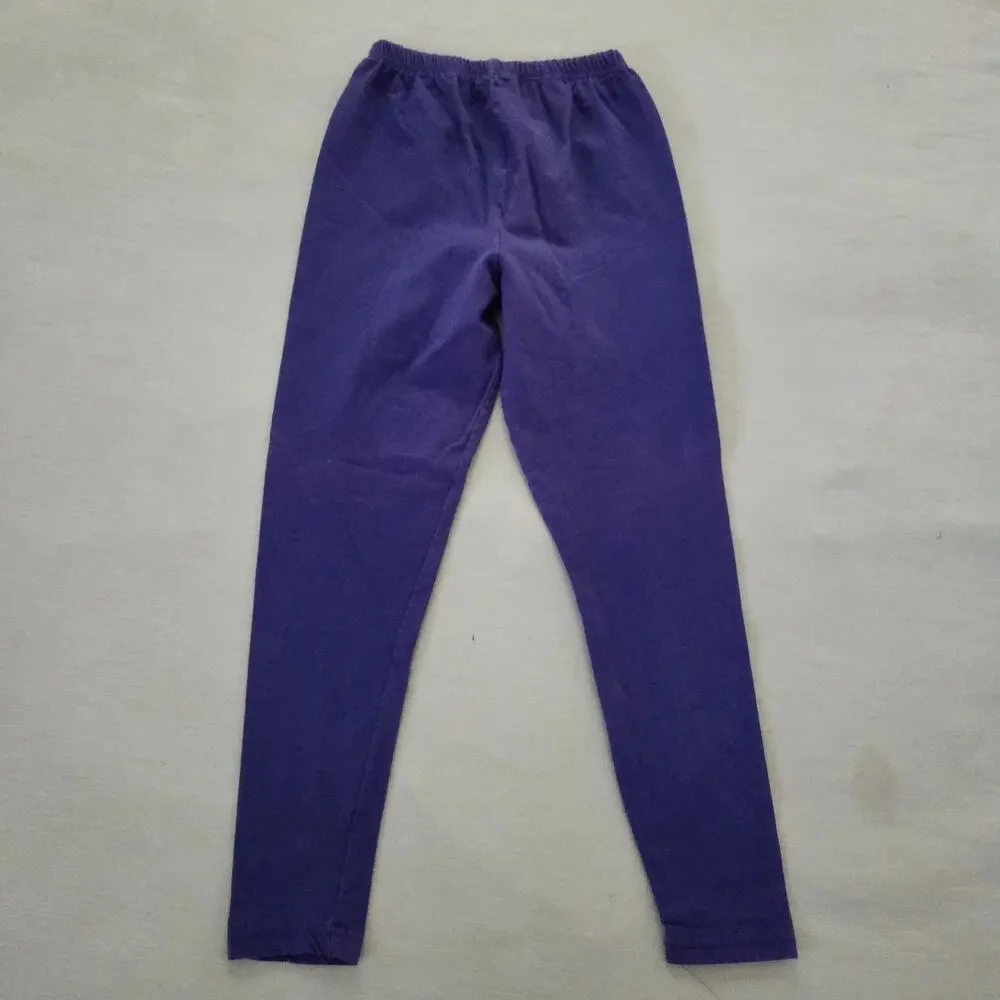 Vintage Purple Legging Pants kids 10/12